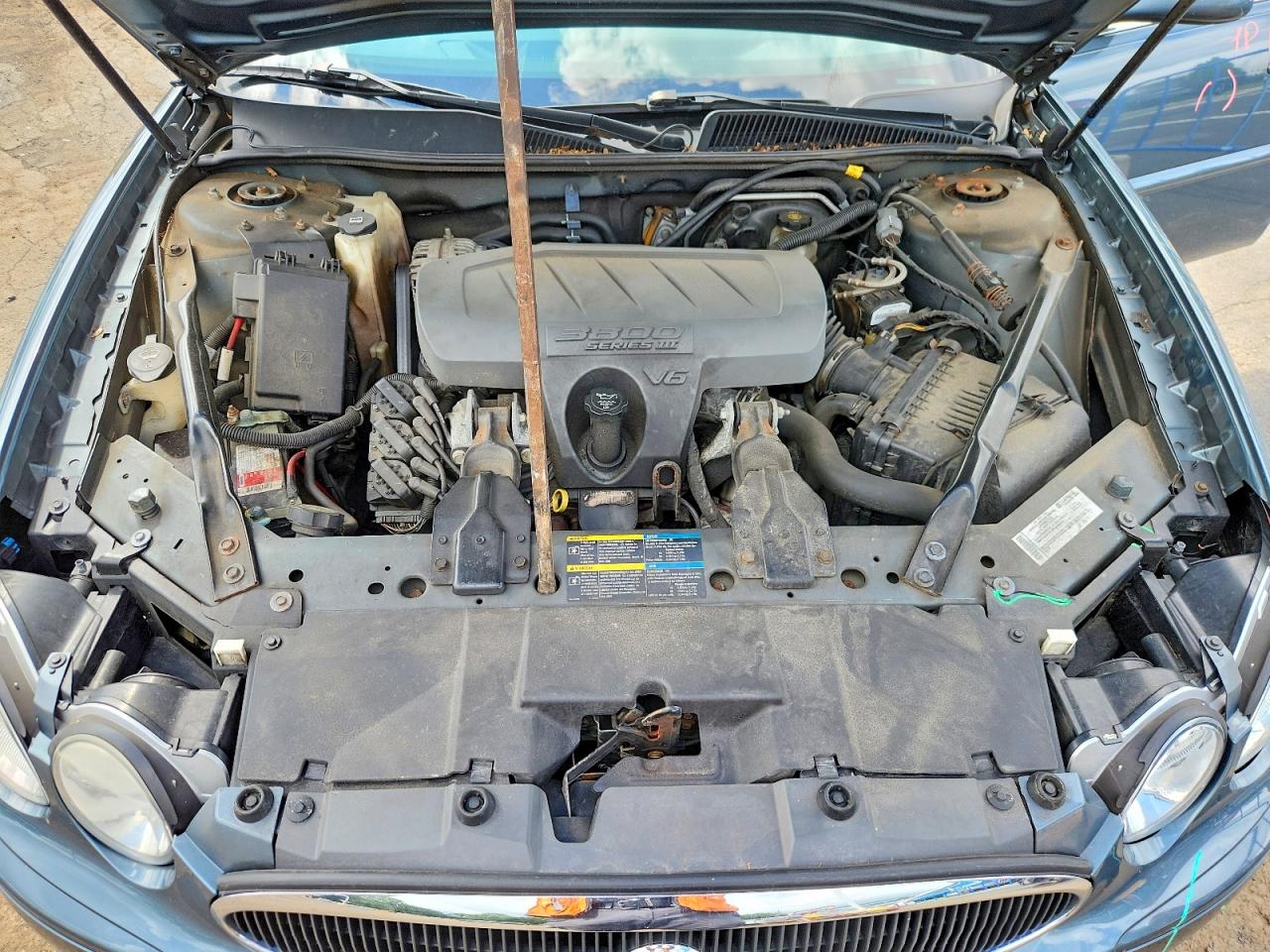 2007 Buick Lacrosse Cxl Blue vin: 2G4WD582671198692