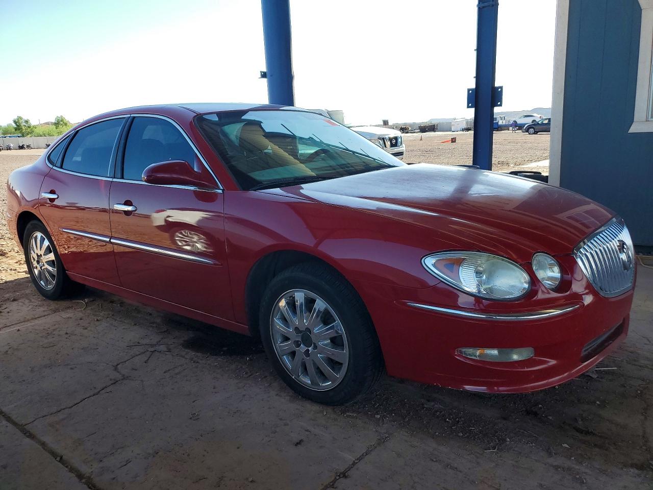 2008 Buick Lacrosse Cxl Red vin: 2G4WD582681342713