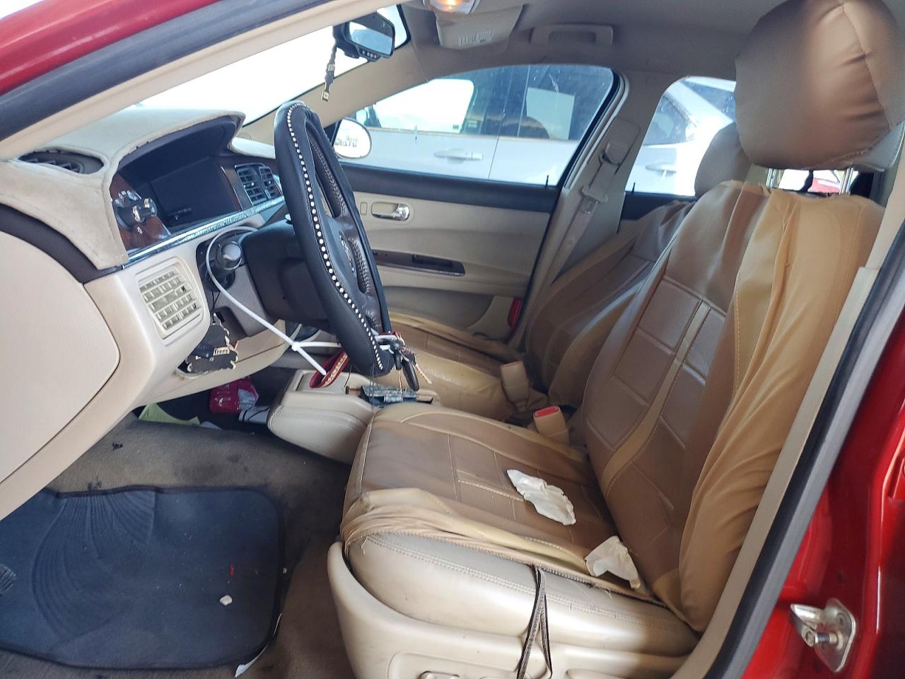 2008 Buick Lacrosse Cxl Red vin: 2G4WD582681342713