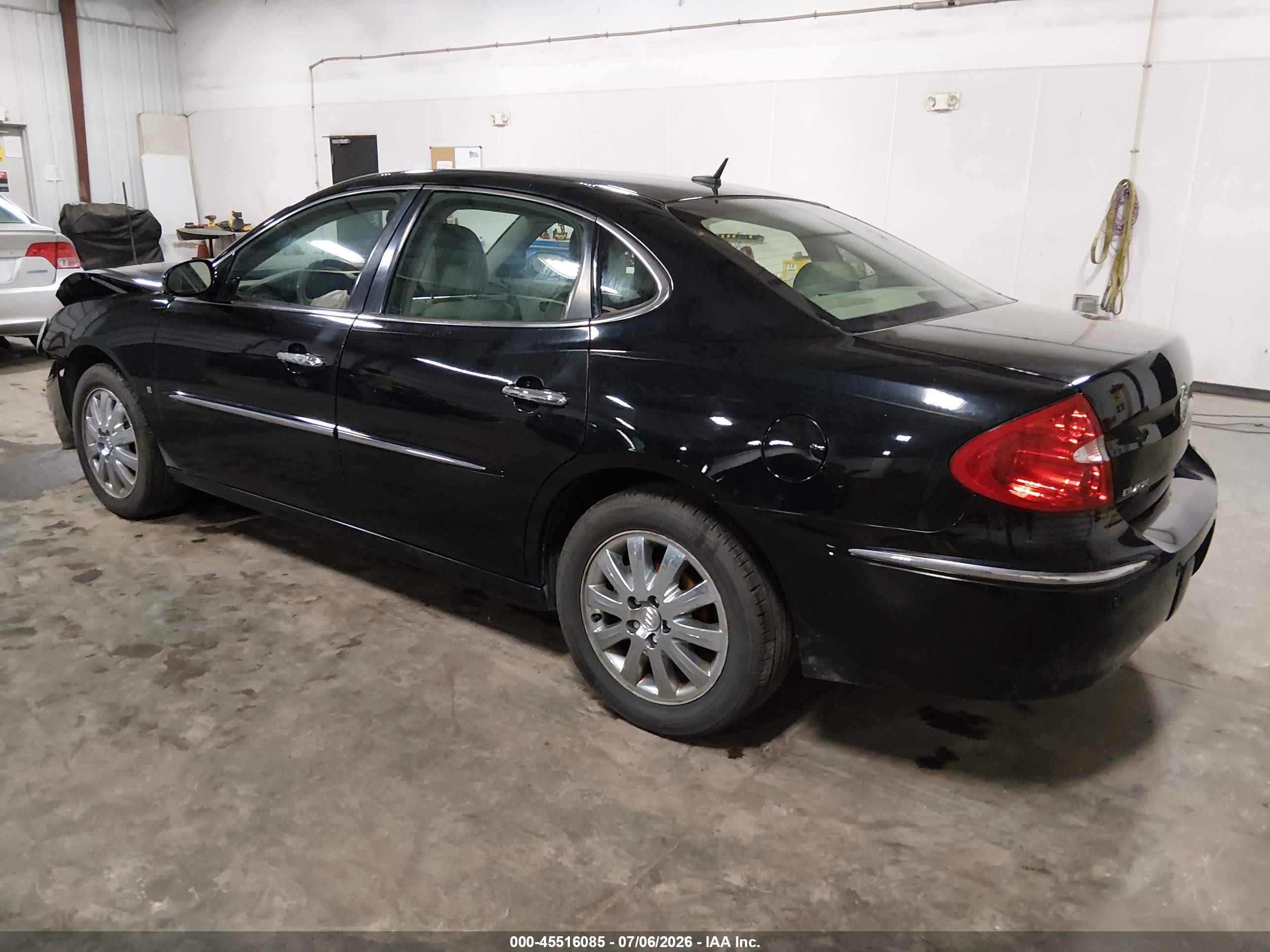 2009 Buick Lacrosse Cxl Black vin: 2G4WD582691104863