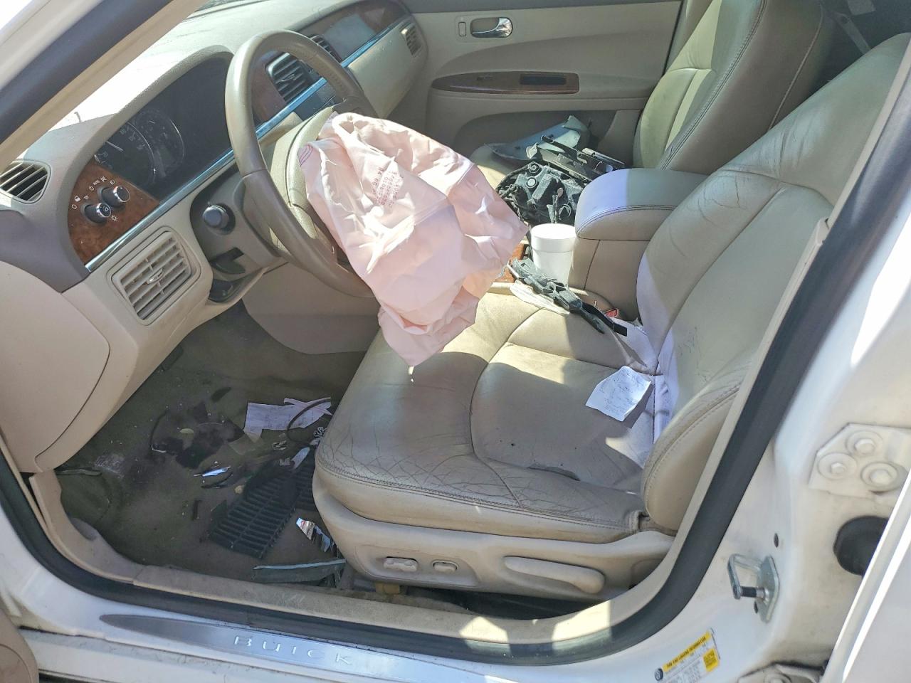 2006 Buick Lacrosse Cxl White vin: 2G4WD582761127886