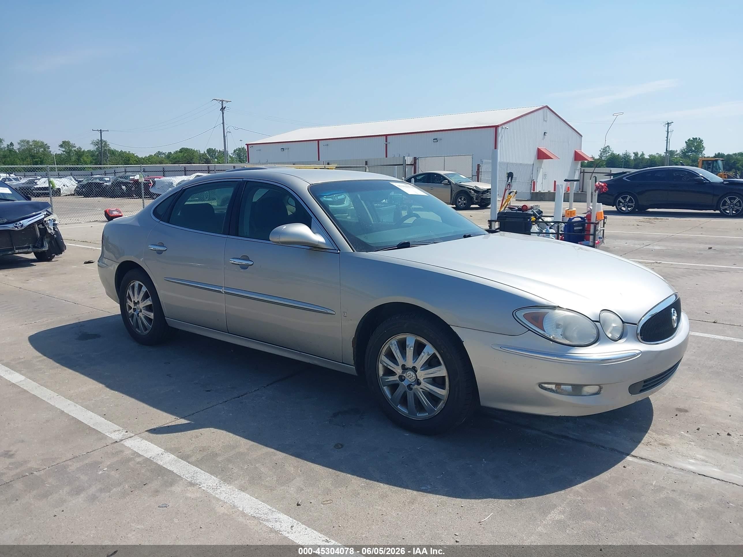 2007 Buick Lacrosse Cxl Silver vin: 2G4WD582771188771