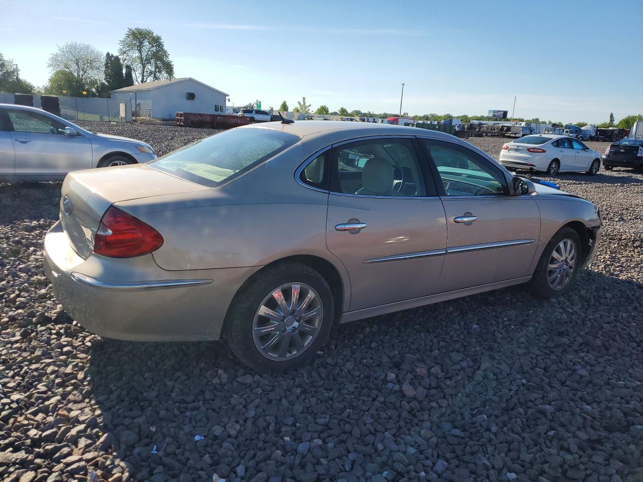 2008 Buick Lacrosse Cxl Beige vin: 2G4WD582781186147