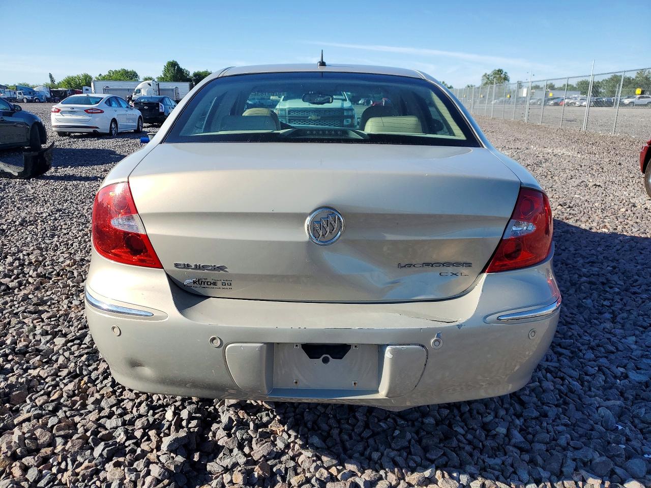 2008 Buick Lacrosse Cxl Beige vin: 2G4WD582781186147