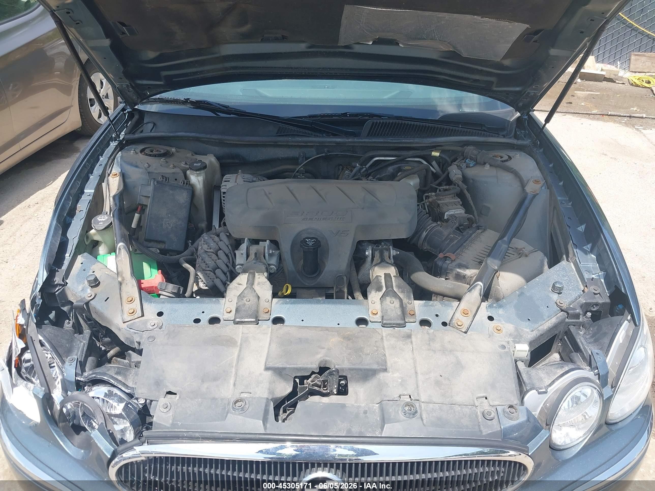 2006 Buick Lacrosse Cxl Blue vin: 2G4WD582861180449