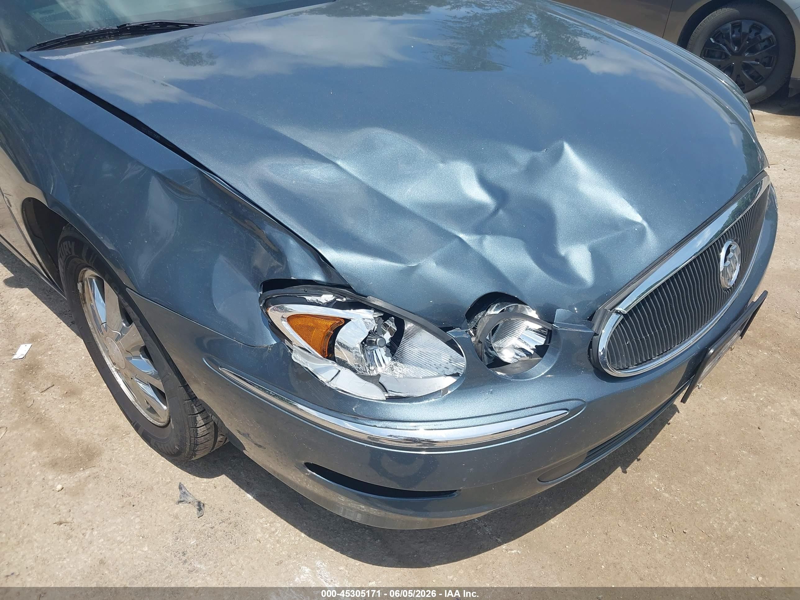2006 Buick Lacrosse Cxl Blue vin: 2G4WD582861180449