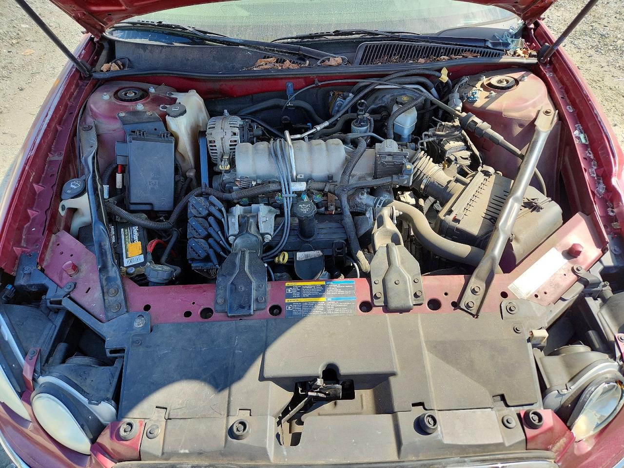 2006 Buick Lacrosse Cxl Red vin: 2G4WD582861210193