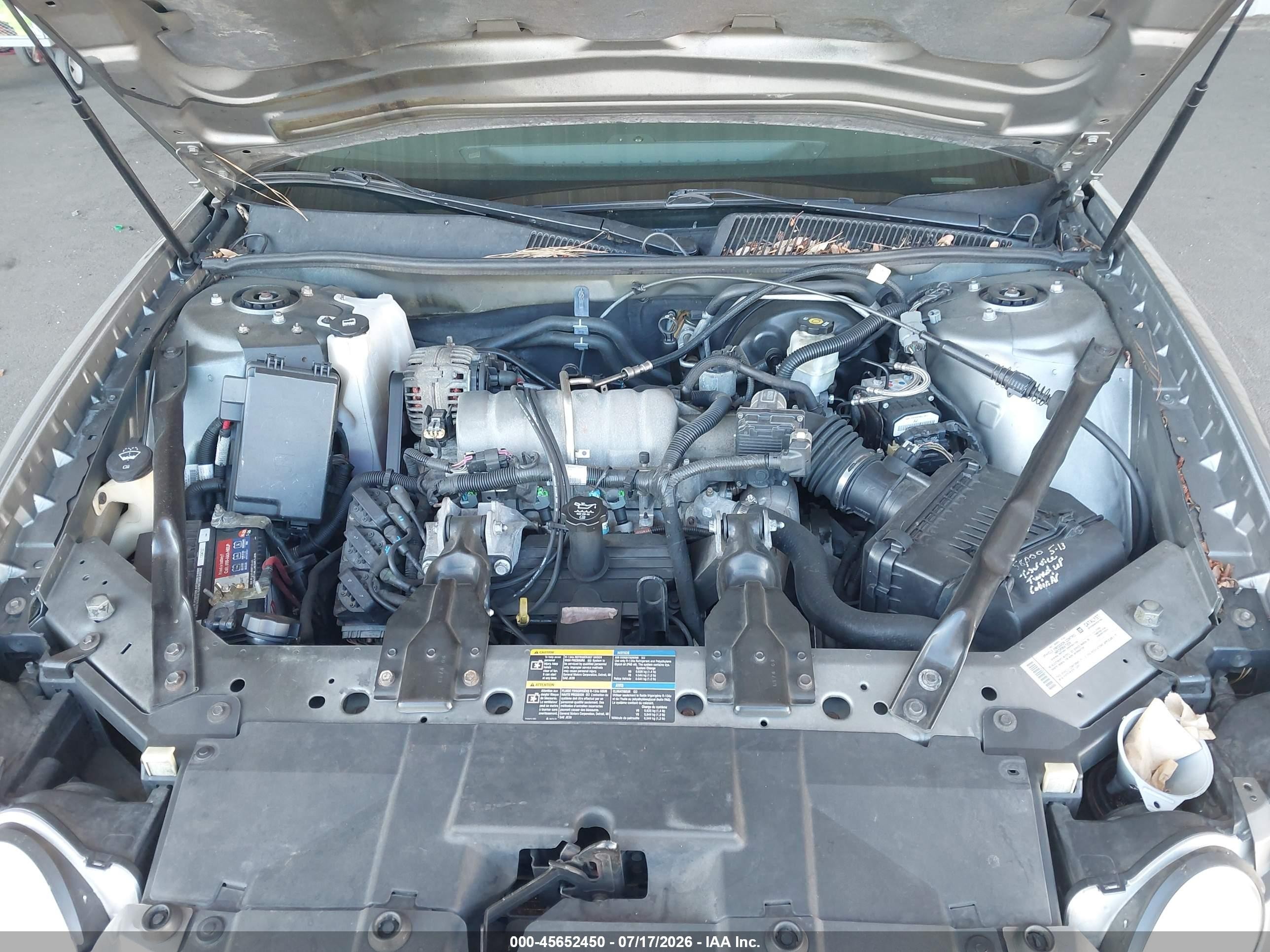 2007 Buick Lacrosse Cxl Gray vin: 2G4WD582871118289