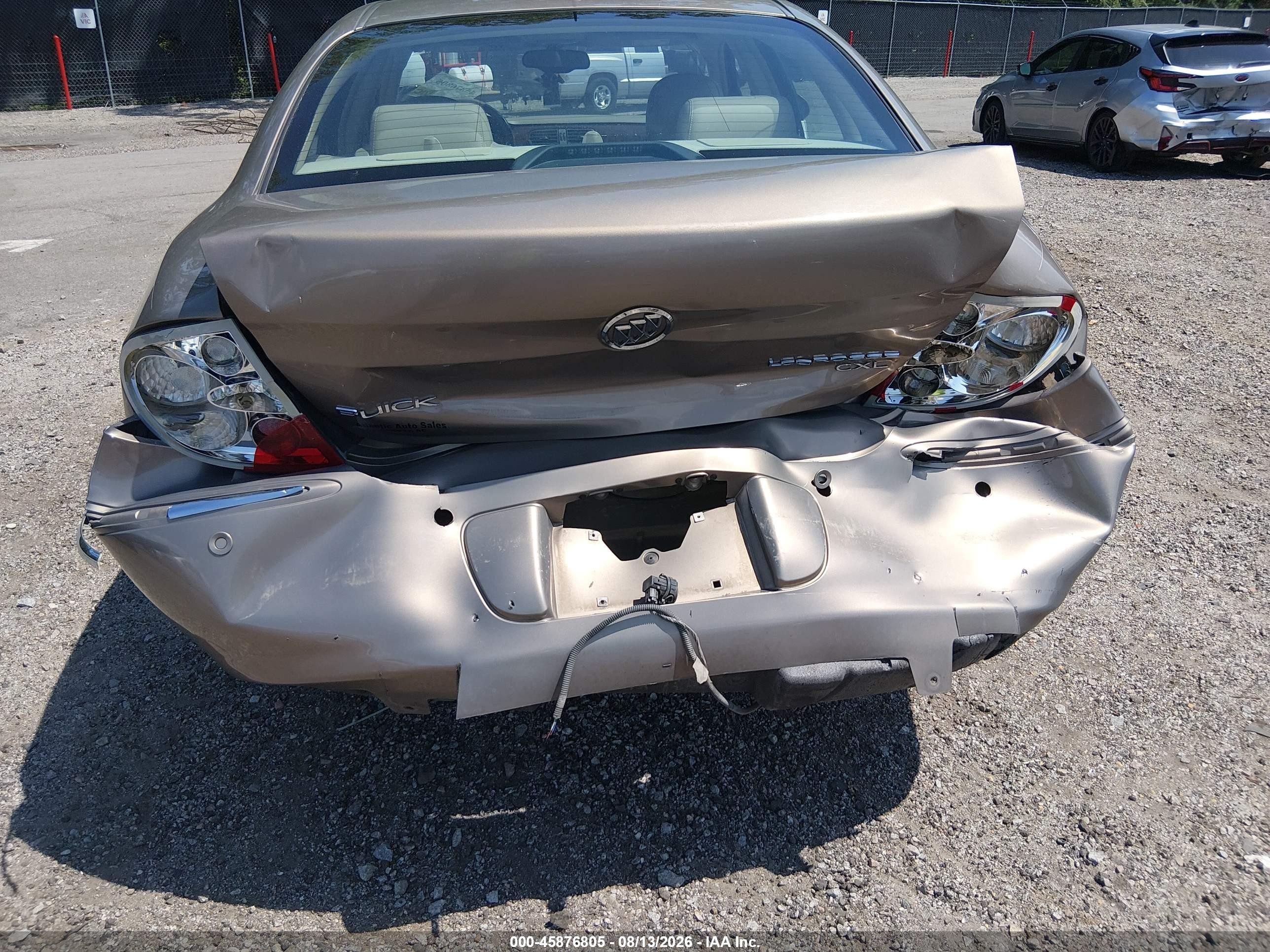 2007 Buick Lacrosse Cxl Желто-коричневый vin: 2G4WD582871177679