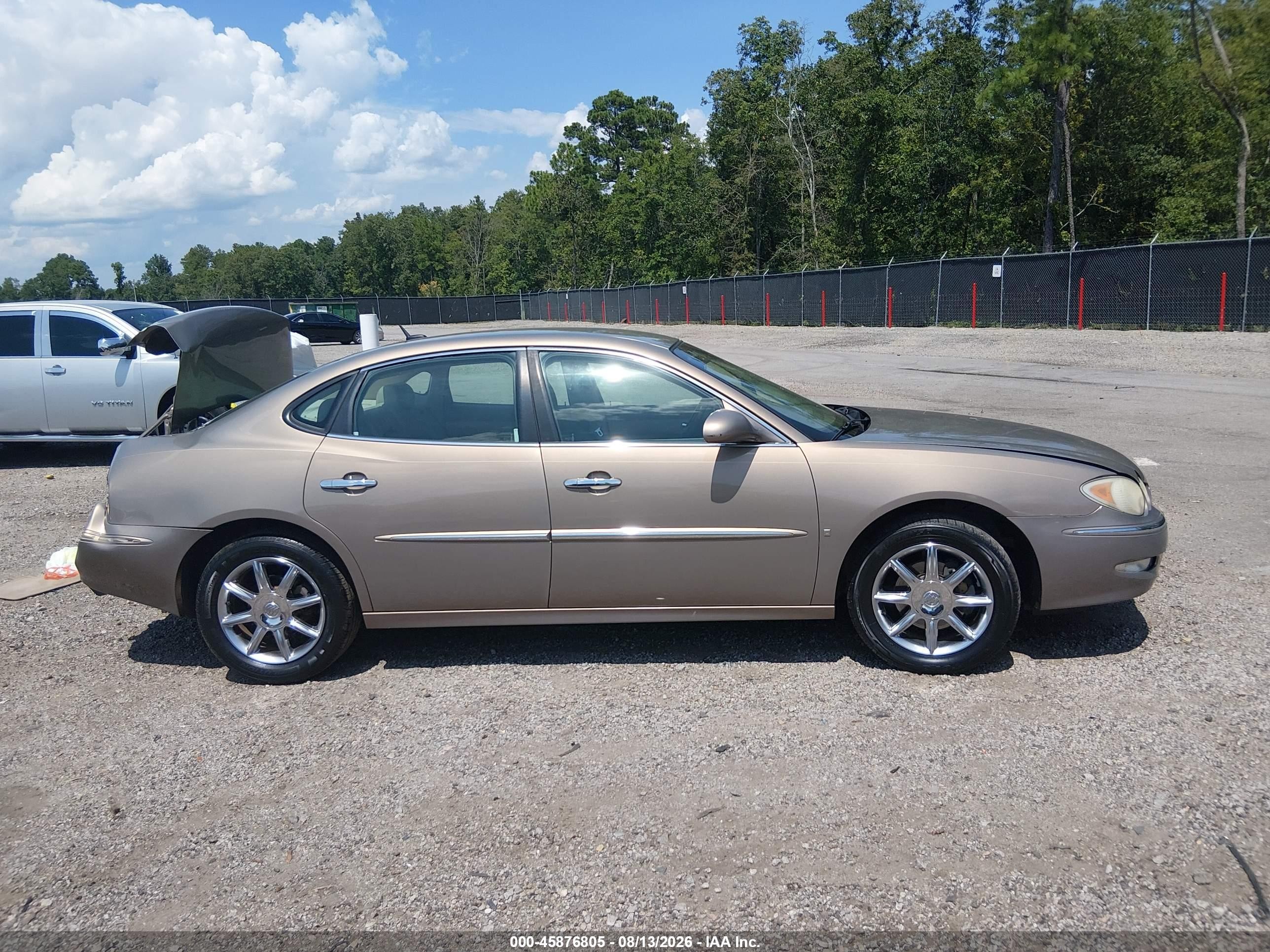 2007 Buick Lacrosse Cxl Желто-коричневый vin: 2G4WD582871177679