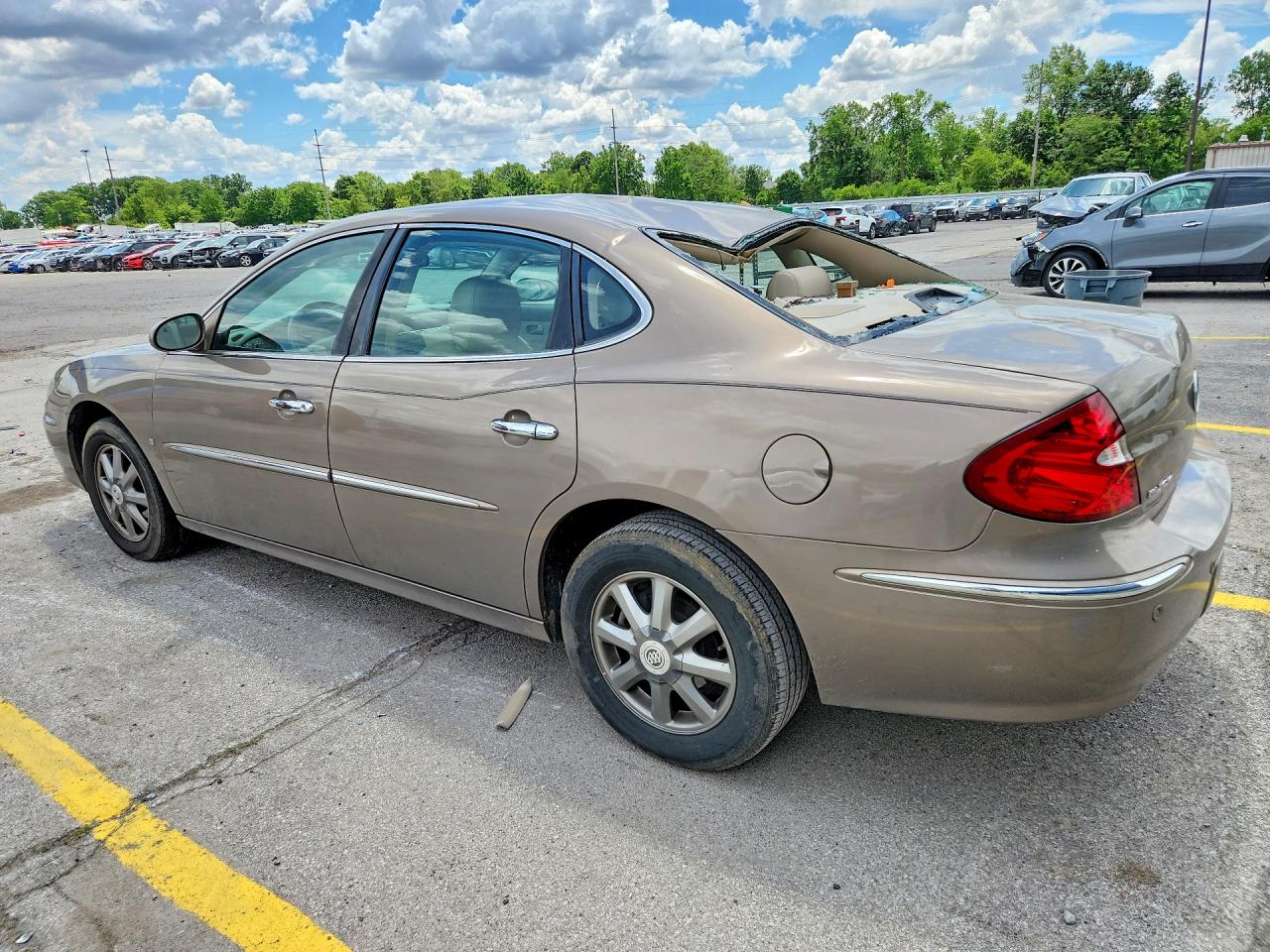 2007 Buick Lacrosse Cxl Tan vin: 2G4WD582871196362