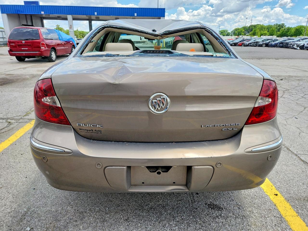 2007 Buick Lacrosse Cxl Tan vin: 2G4WD582871196362