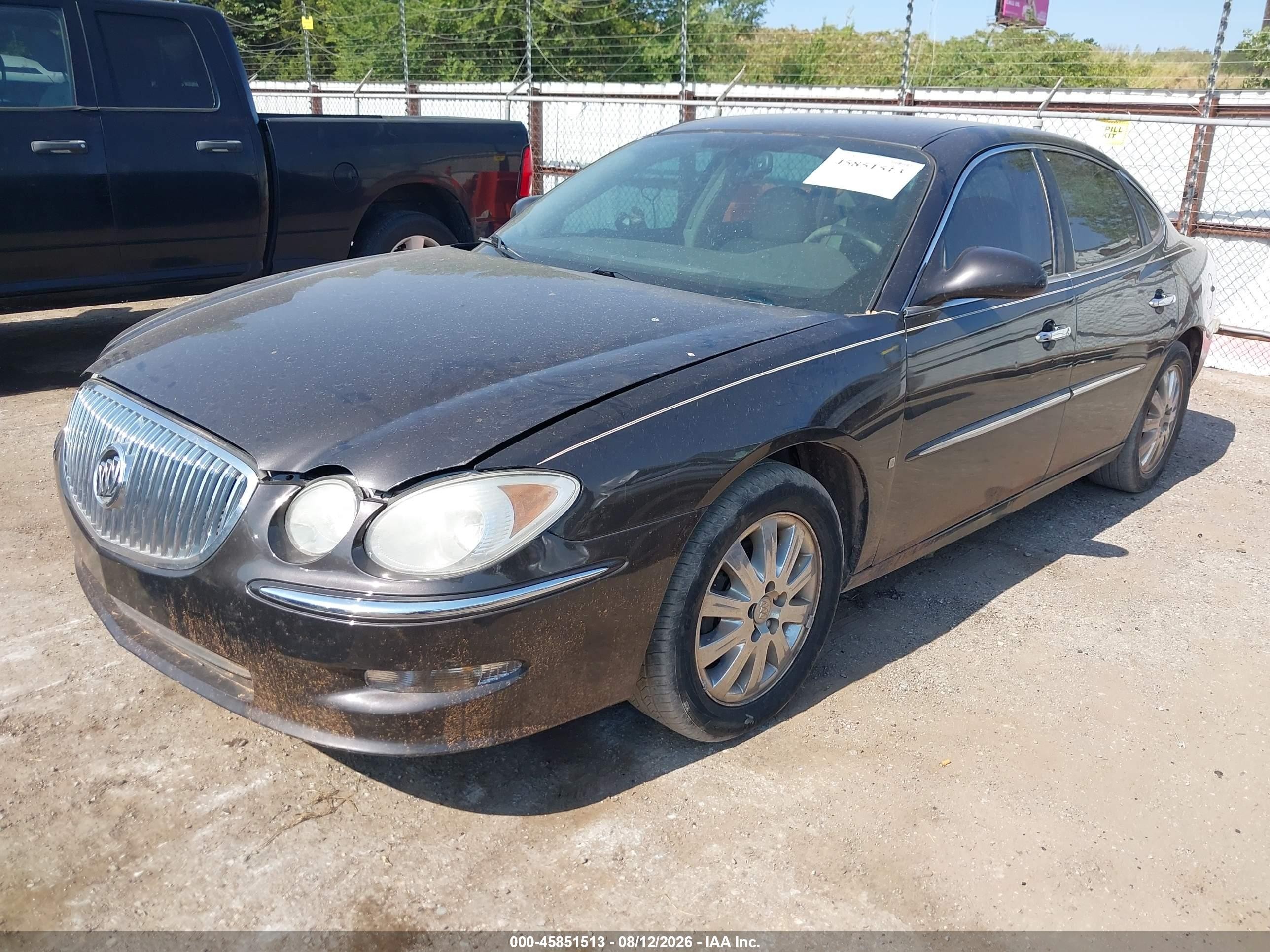 2008 Buick Lacrosse Cxl Brown vin: 2G4WD582881172967