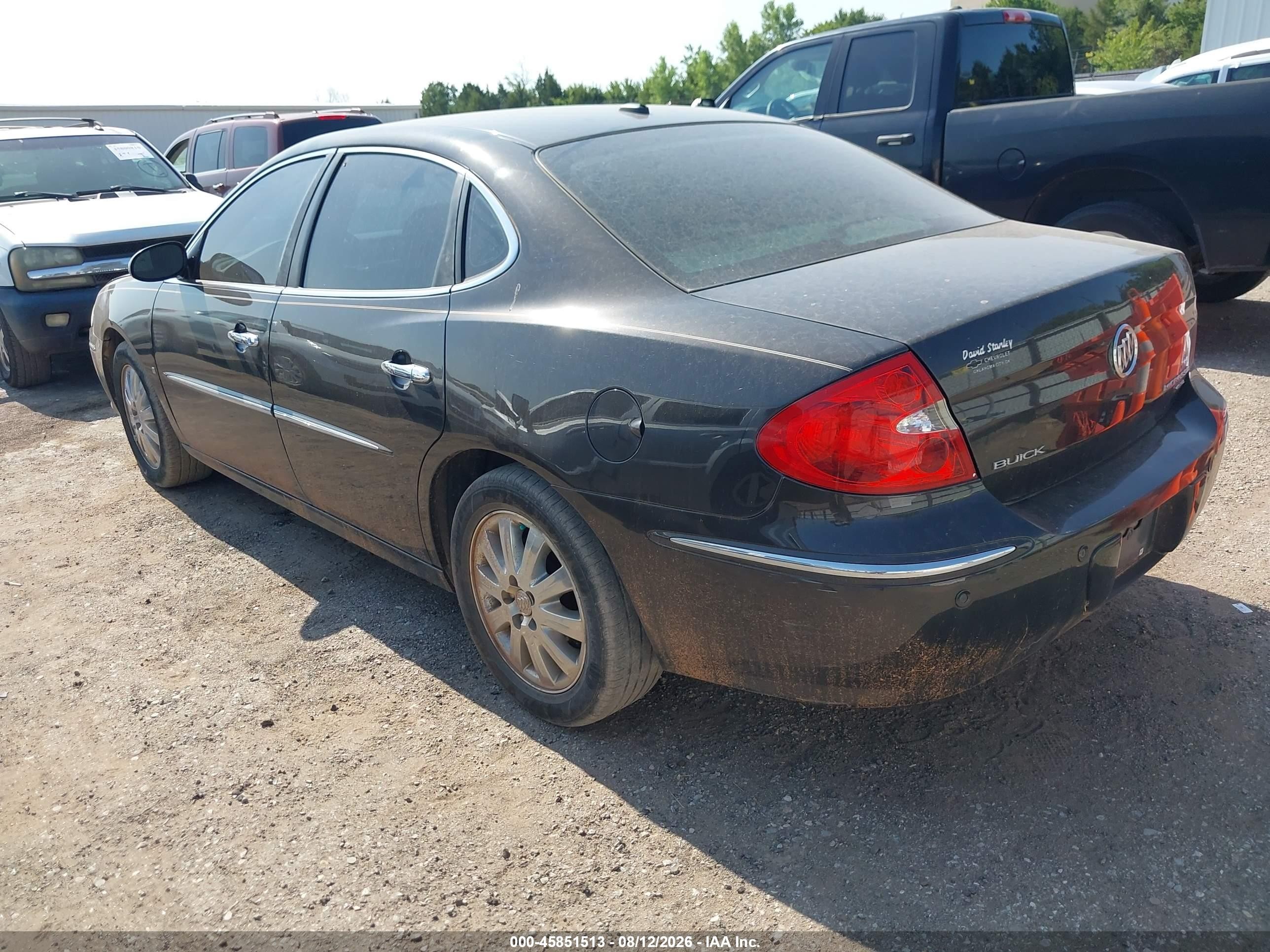 2008 Buick Lacrosse Cxl Brown vin: 2G4WD582881172967