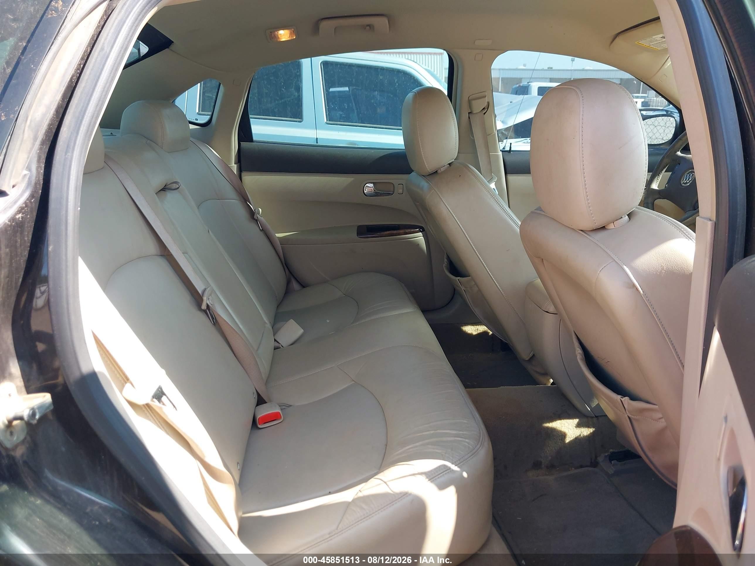 2008 Buick Lacrosse Cxl Brown vin: 2G4WD582881172967