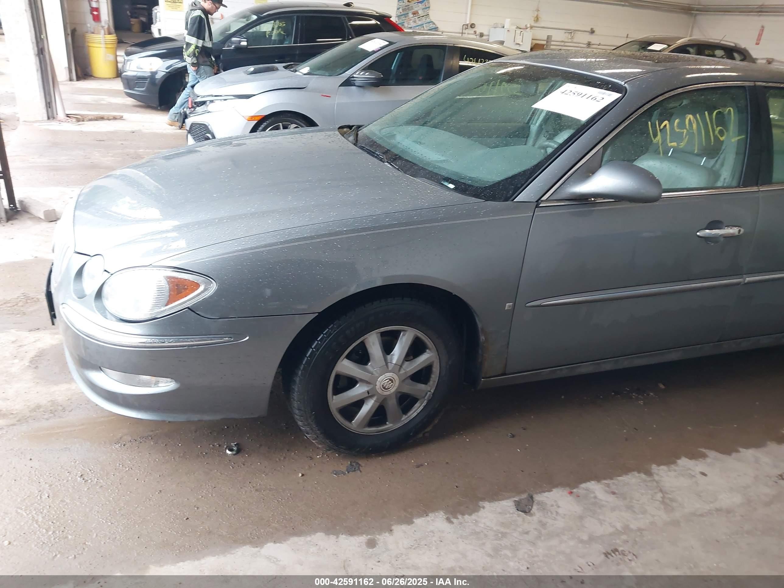 2009 Buick Lacrosse Cxl Gray vin: 2G4WD582891140151