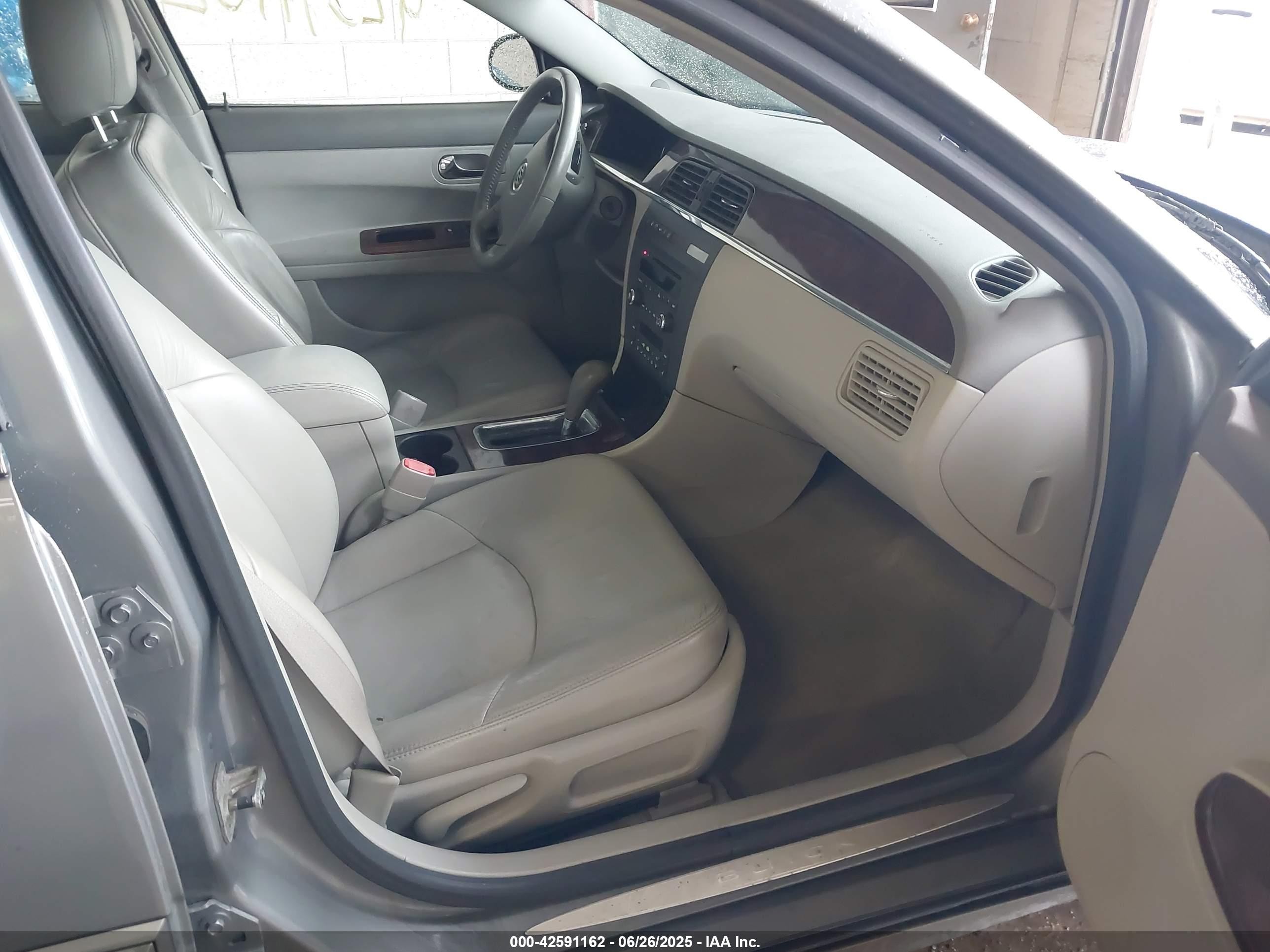 2009 Buick Lacrosse Cxl Gray vin: 2G4WD582891140151