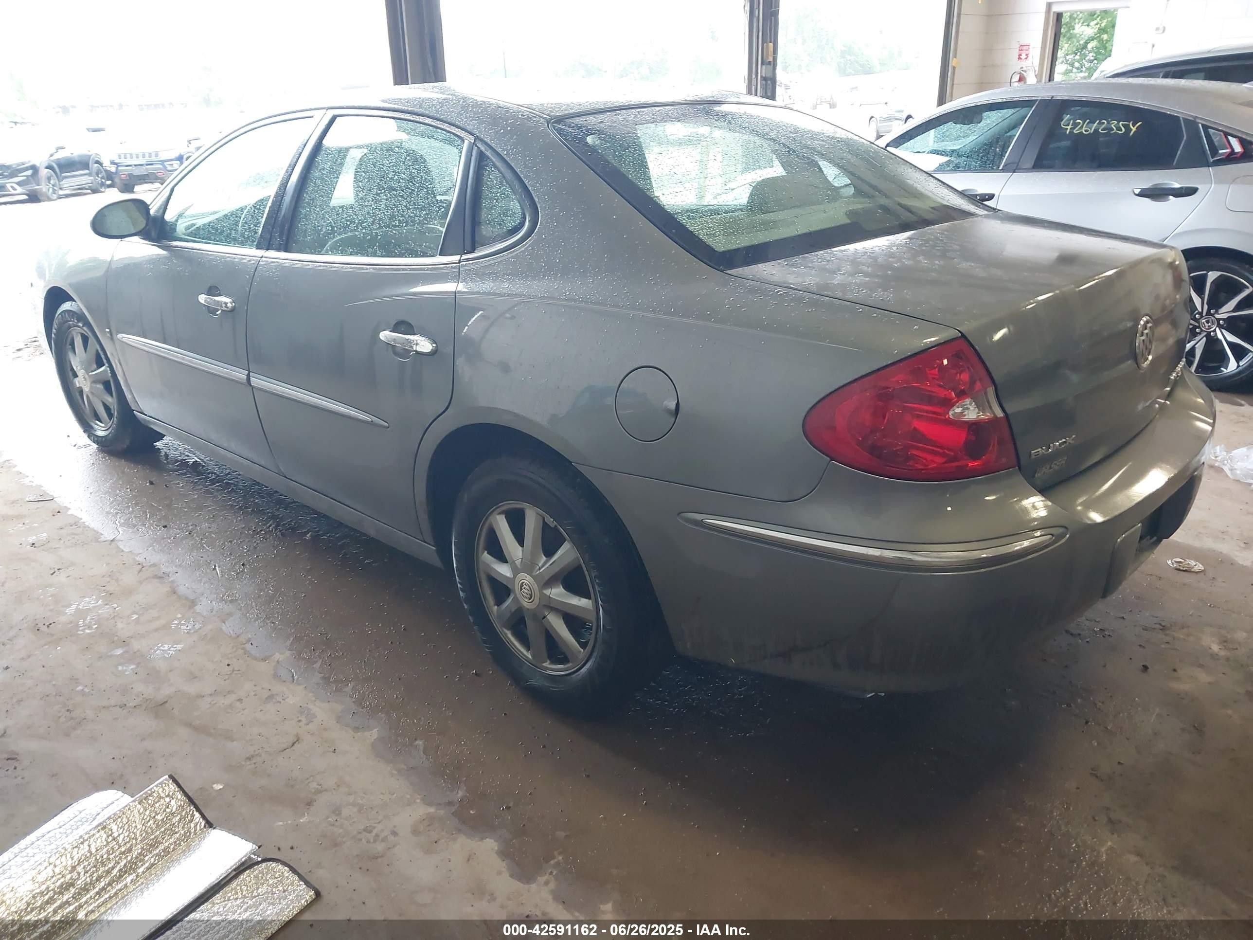 2009 Buick Lacrosse Cxl Gray vin: 2G4WD582891140151