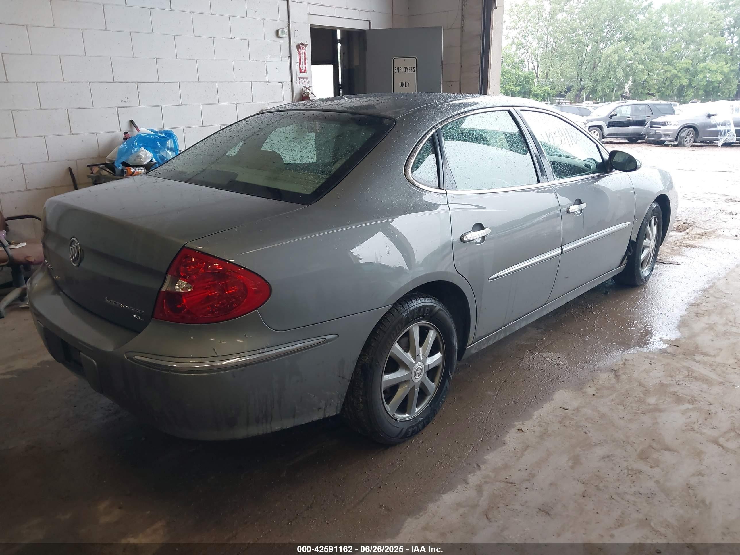 2009 Buick Lacrosse Cxl Gray vin: 2G4WD582891140151