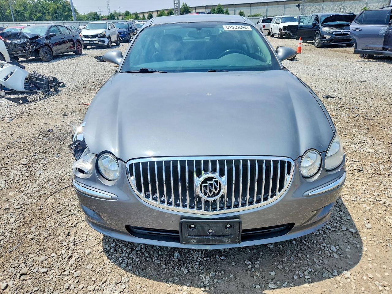 2009 Buick Lacrosse Cxl Gray vin: 2G4WD582891168340
