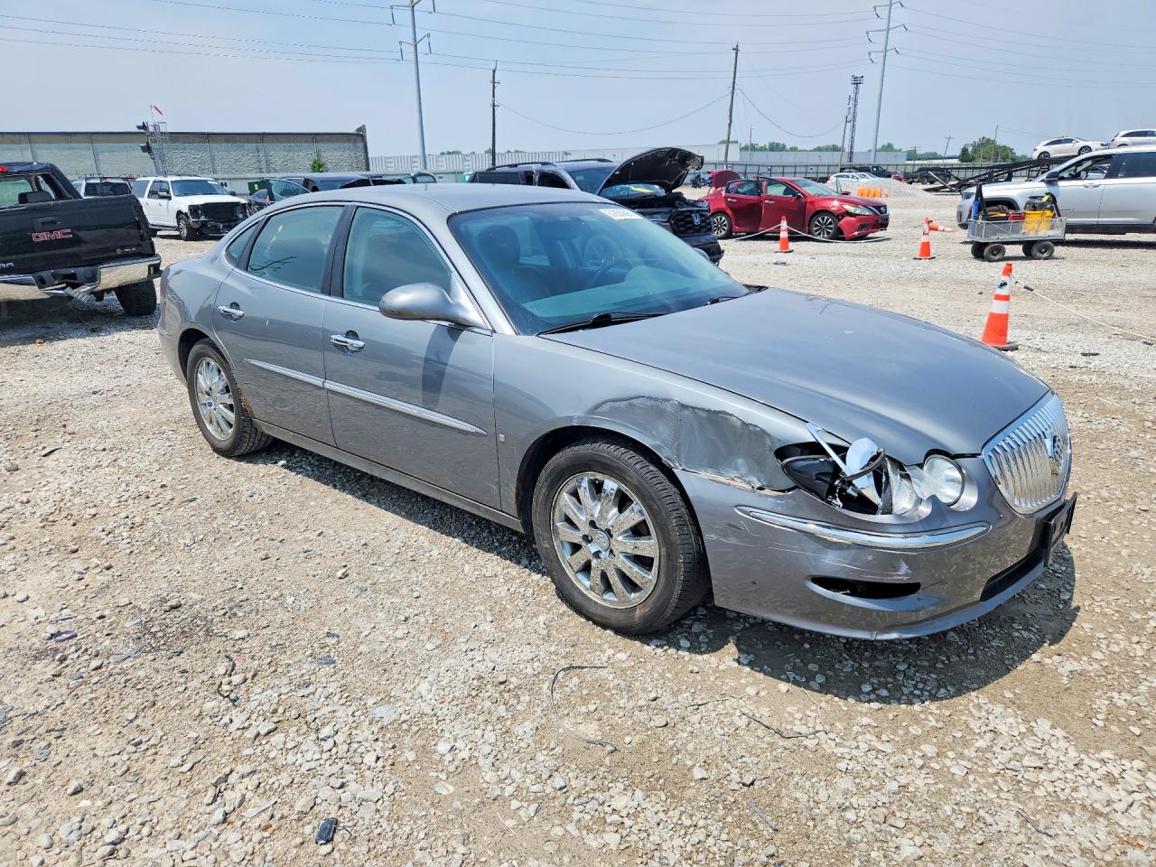 2009 Buick Lacrosse Cxl Gray vin: 2G4WD582891168340
