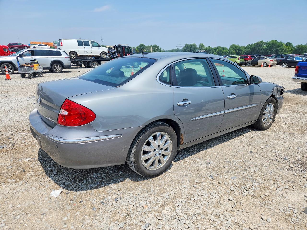 2009 Buick Lacrosse Cxl Gray vin: 2G4WD582891168340