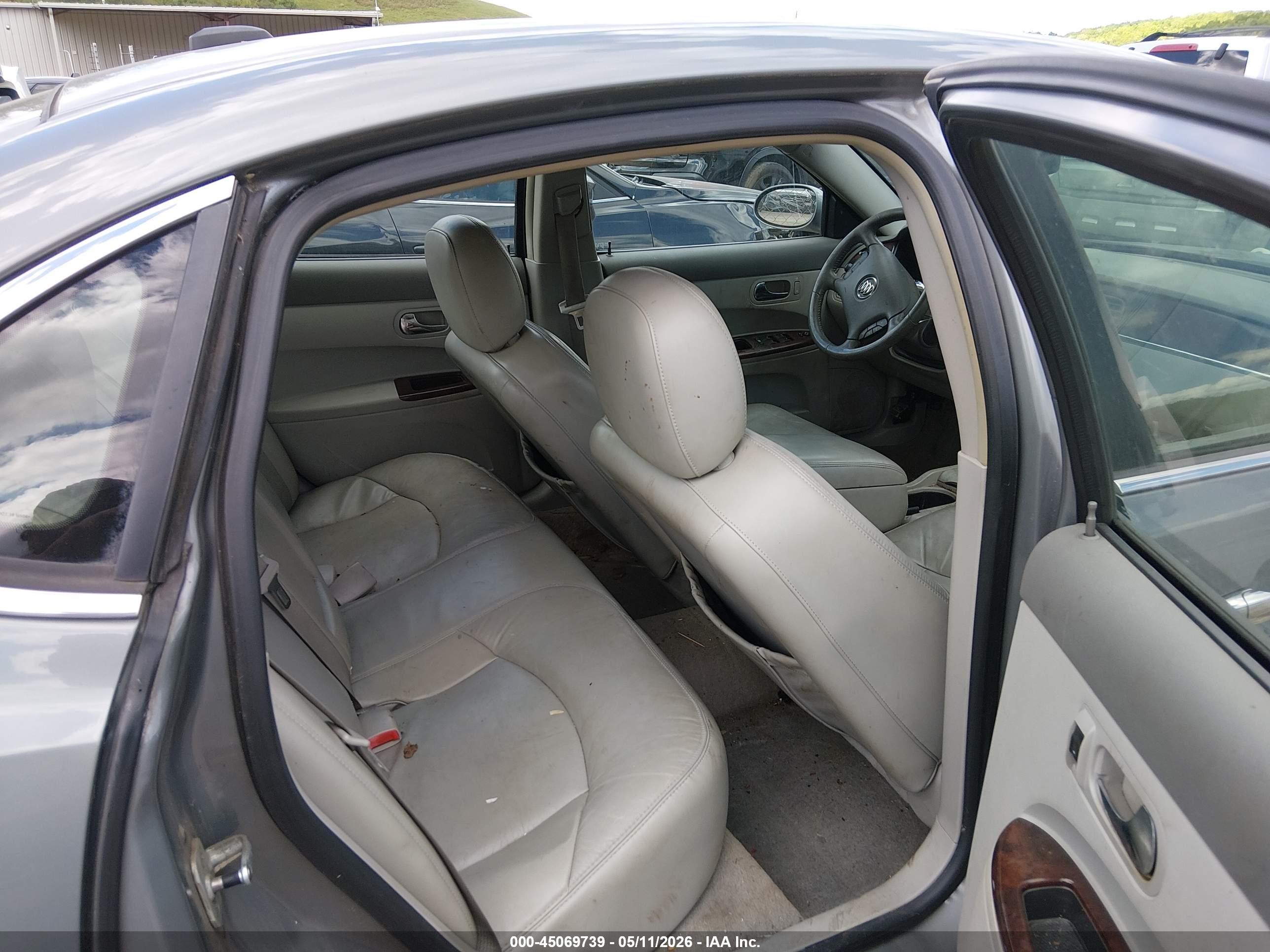 2009 Buick Lacrosse Cxl Gray vin: 2G4WD582891199474