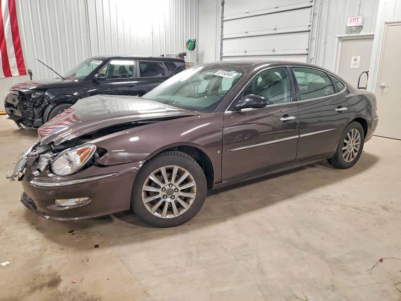 2009 Buick Lacrosse Cxl Gray vin: 2G4WD582891250195