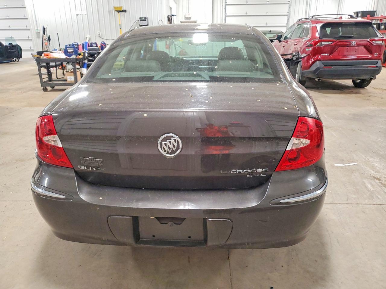 2009 Buick Lacrosse Cxl Gray vin: 2G4WD582891250195