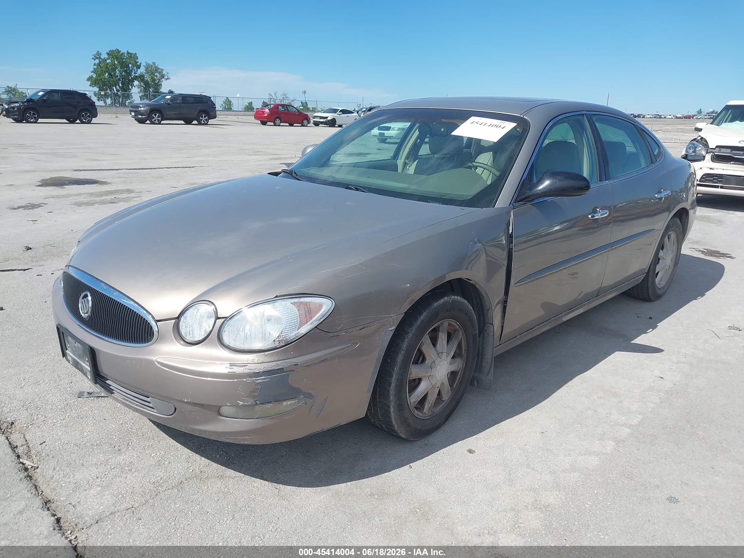 2006 Buick Lacrosse Cxl Tan vin: 2G4WD582961161800