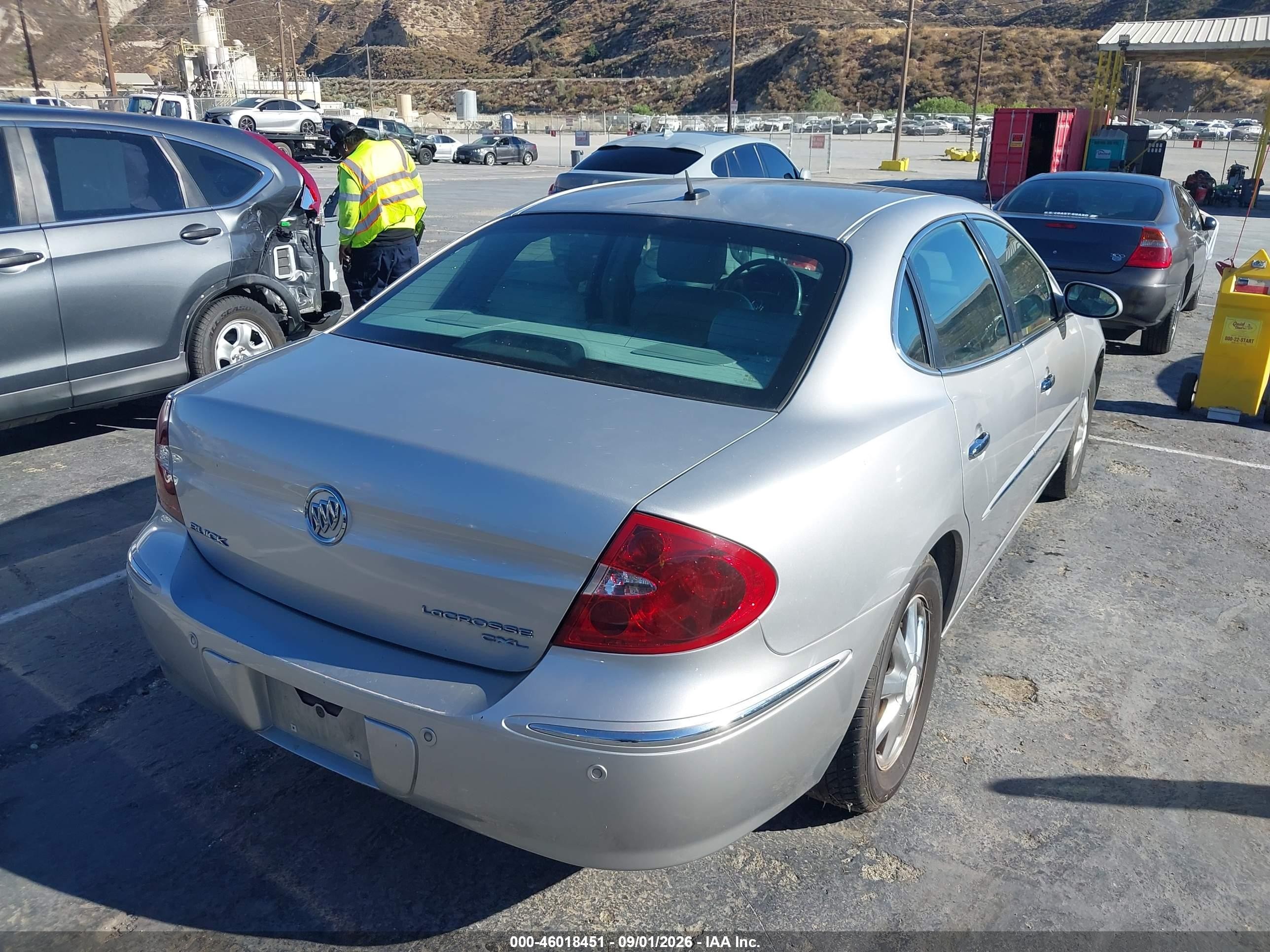 2006 Buick Lacrosse Cxl Silver vin: 2G4WD582961178709