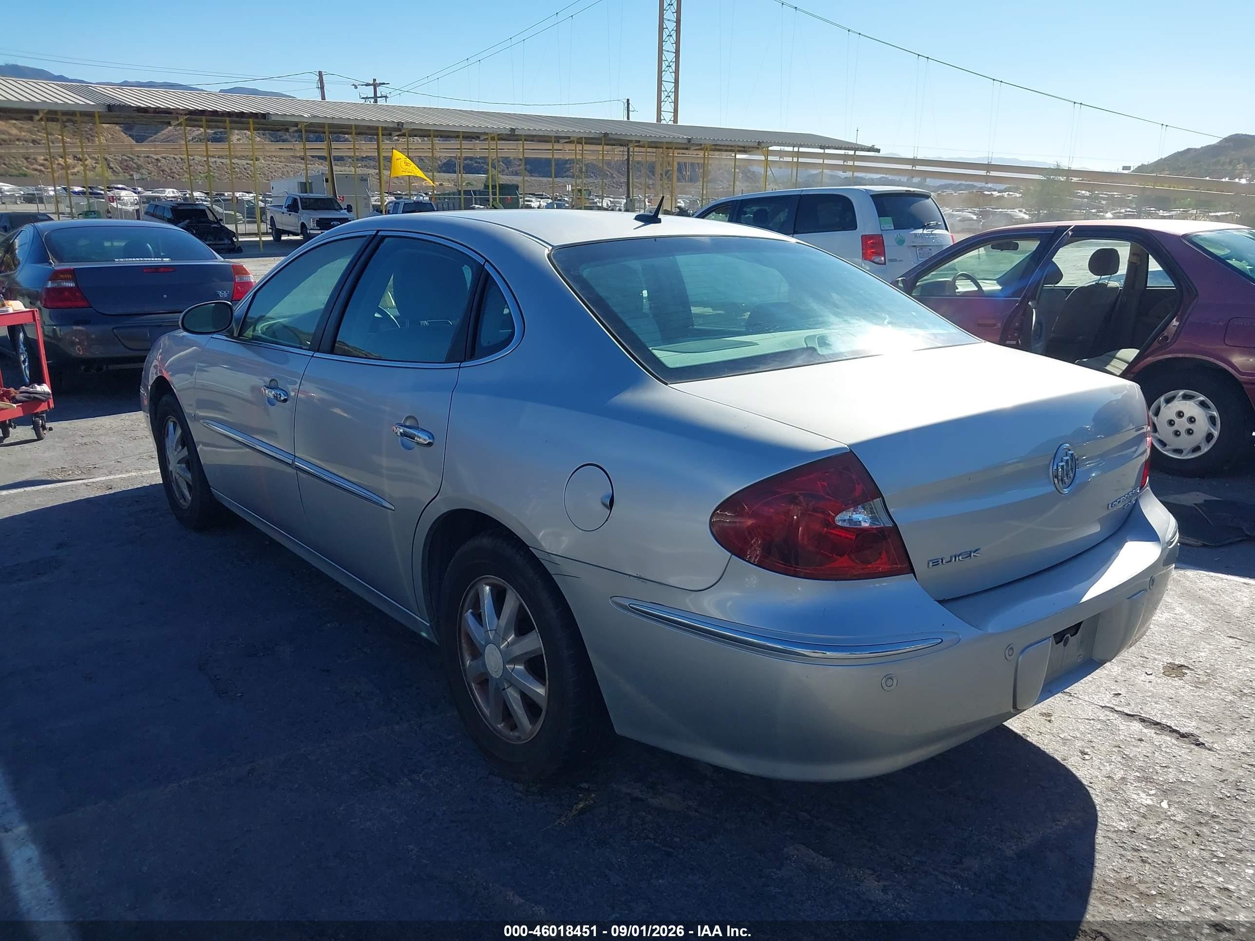 2006 Buick Lacrosse Cxl Silver vin: 2G4WD582961178709