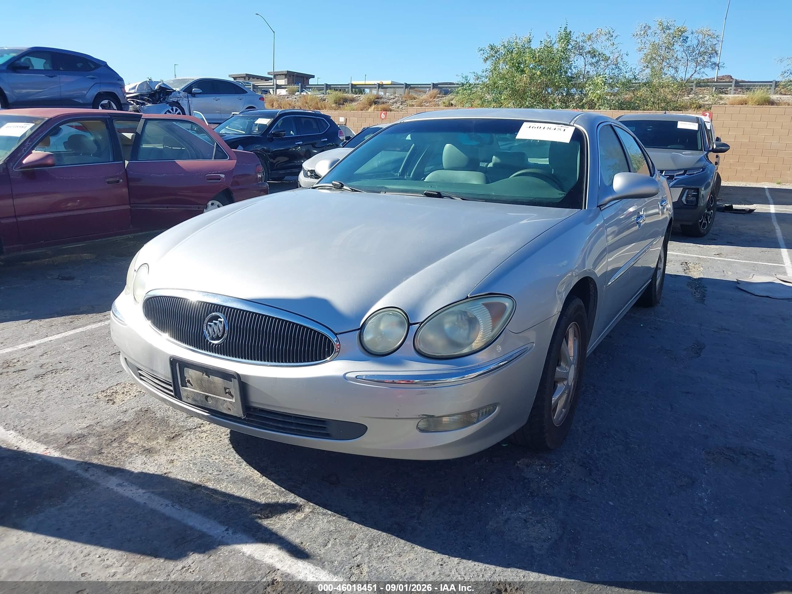 2006 Buick Lacrosse Cxl Silver vin: 2G4WD582961178709