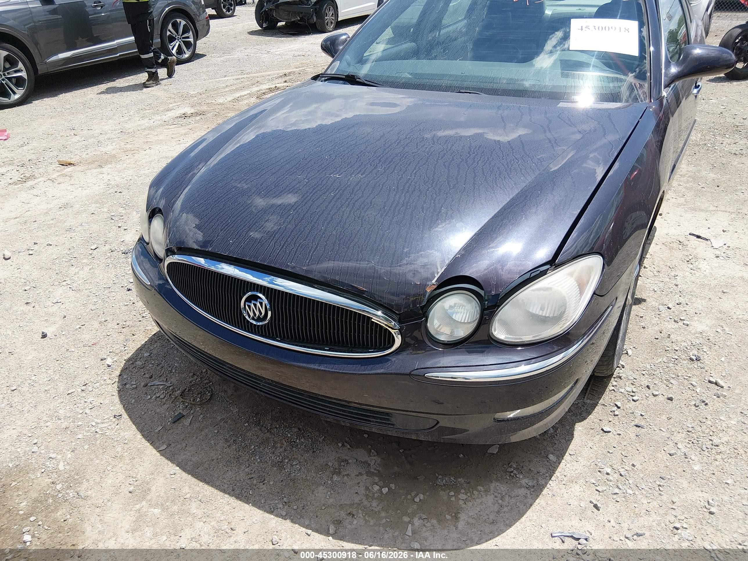 2007 Buick Lacrosse Cxl Gray vin: 2G4WD582971136302
