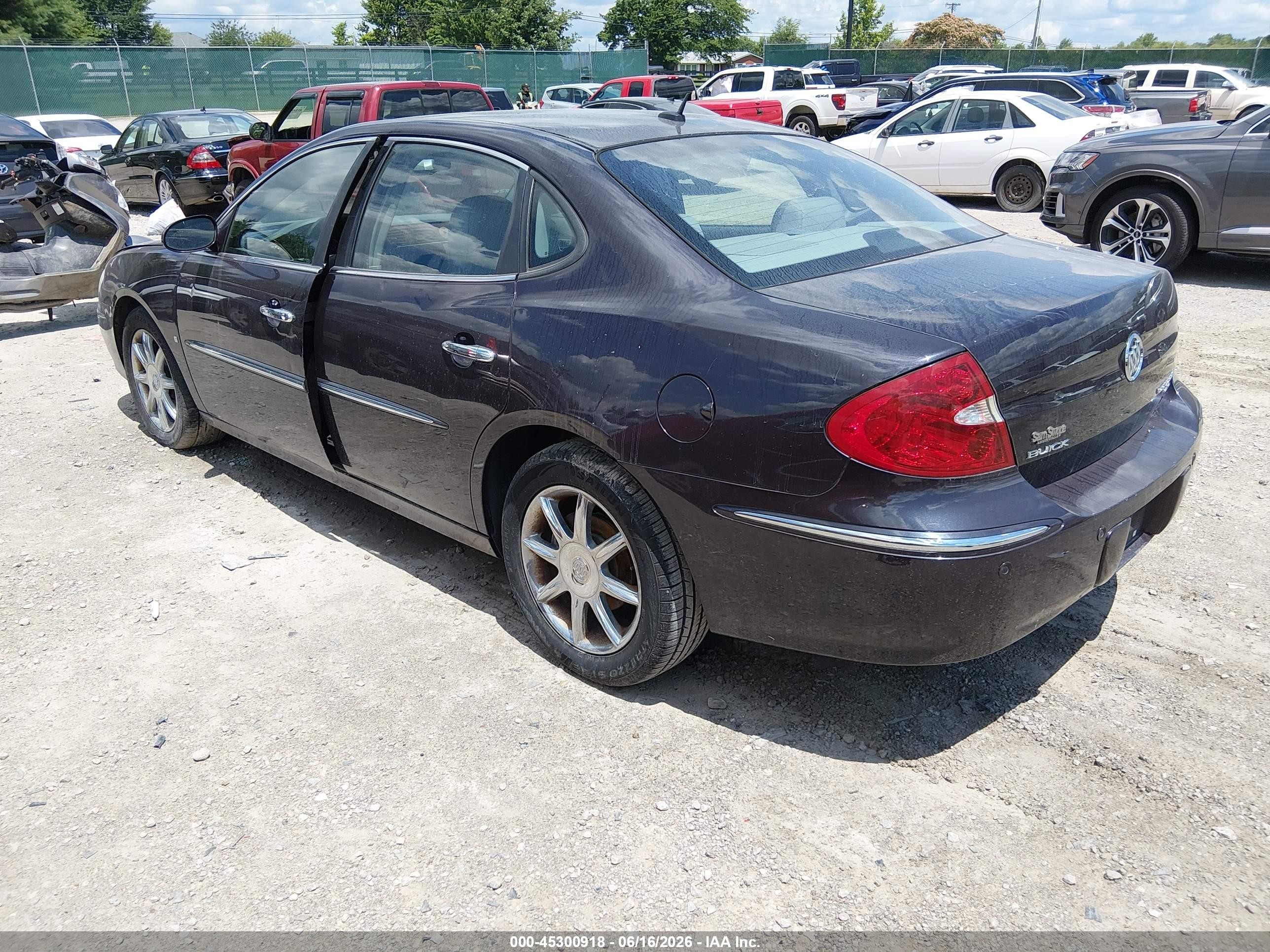 2007 Buick Lacrosse Cxl Gray vin: 2G4WD582971136302