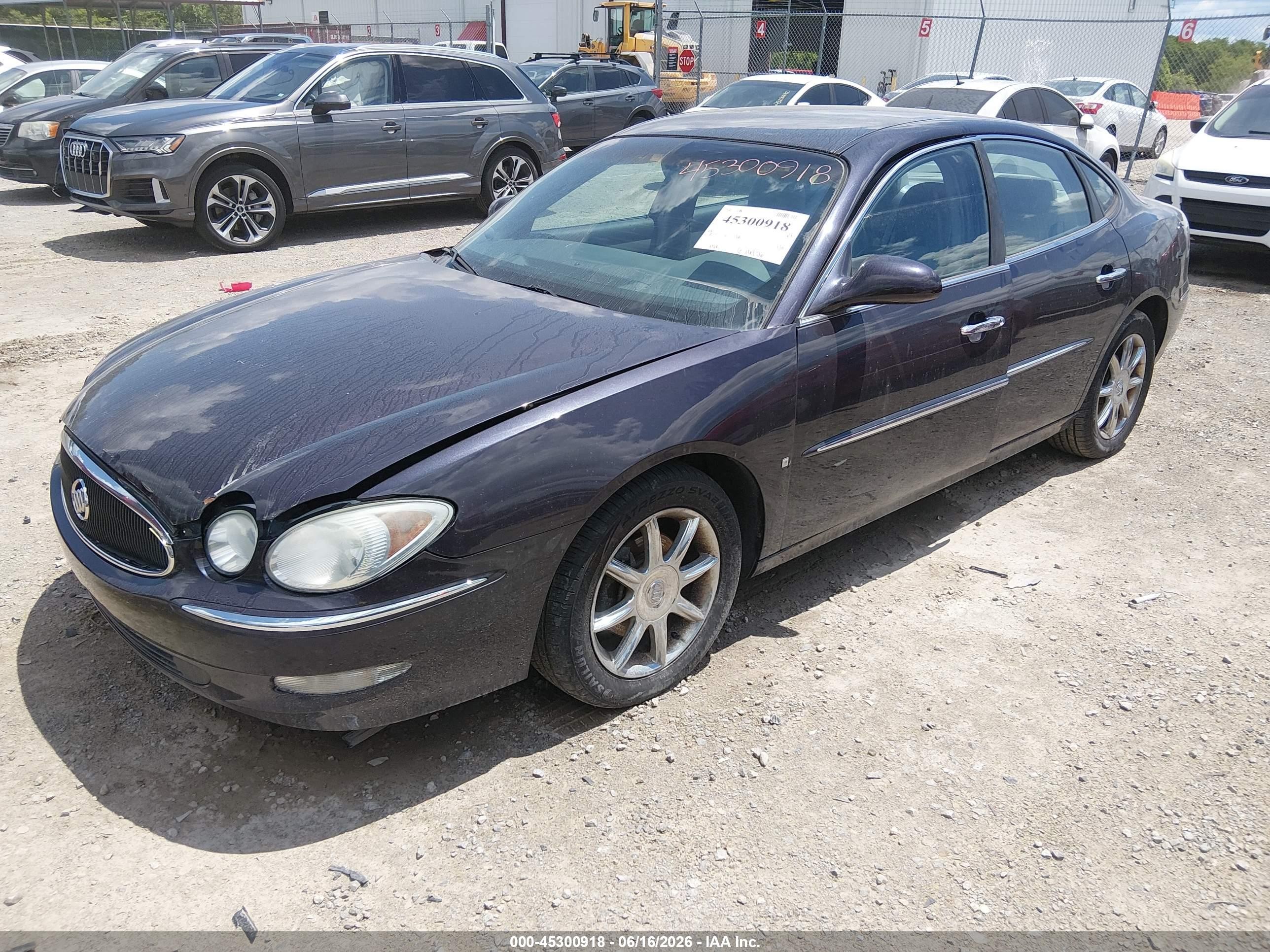 2007 Buick Lacrosse Cxl Gray vin: 2G4WD582971136302
