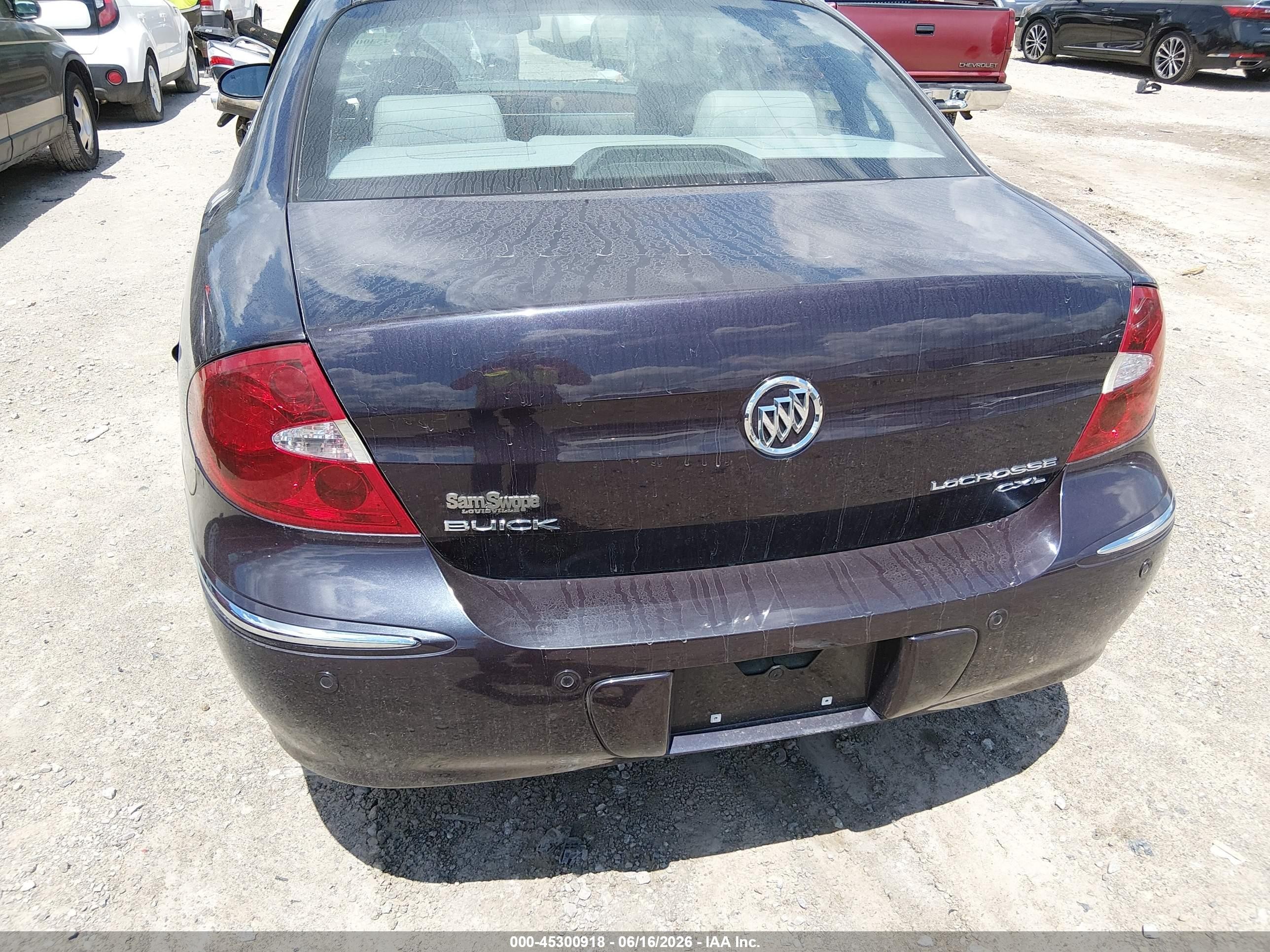 2007 Buick Lacrosse Cxl Gray vin: 2G4WD582971136302