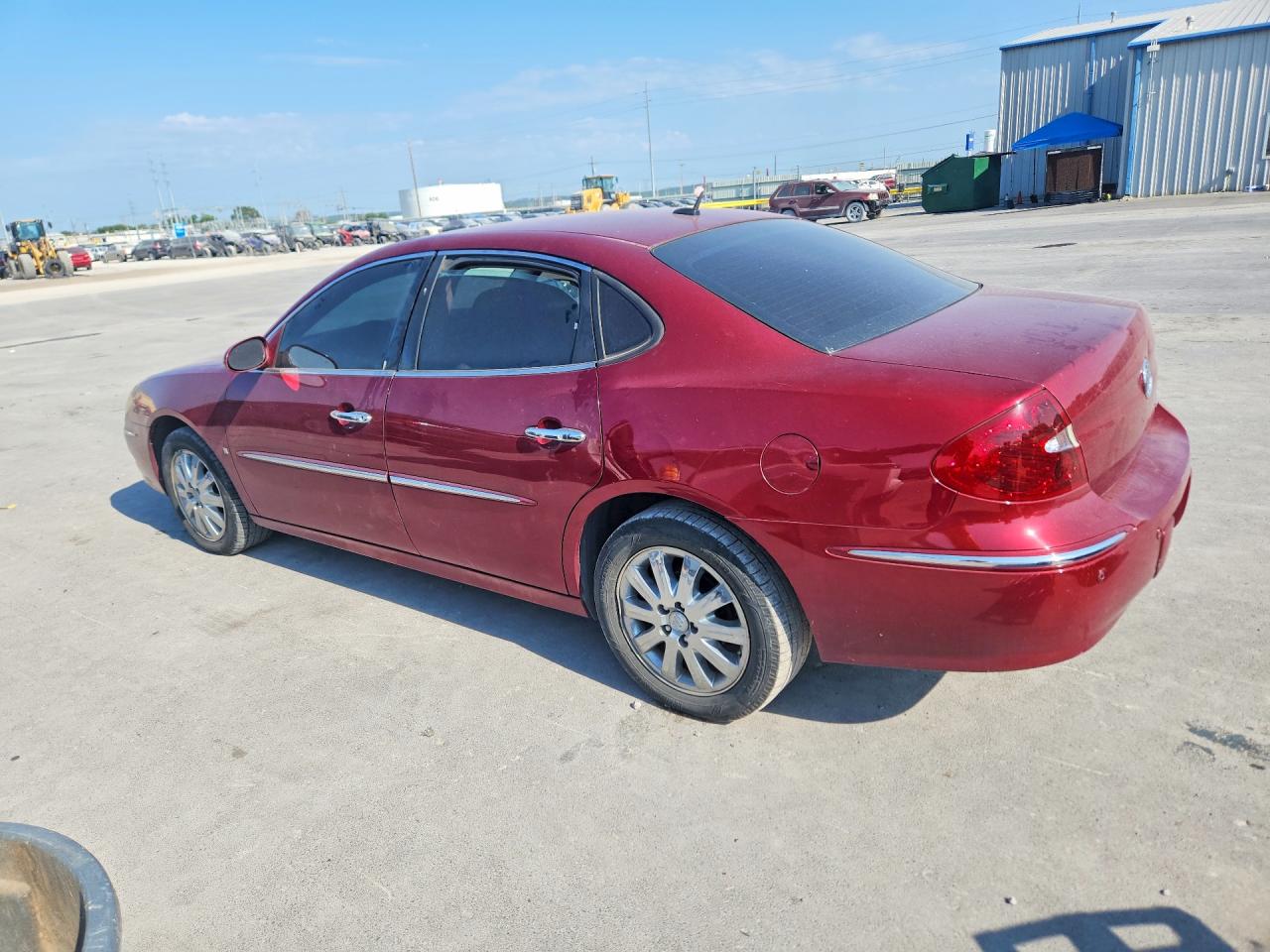 2007 Buick Lacrosse Cxl Maroon vin: 2G4WD582971186729