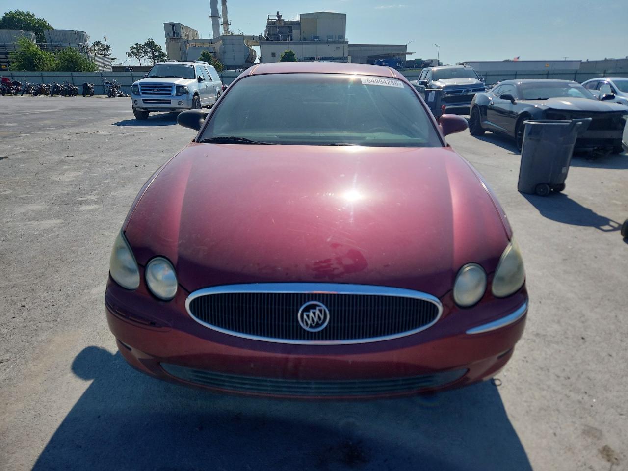 2007 Buick Lacrosse Cxl Maroon vin: 2G4WD582971186729
