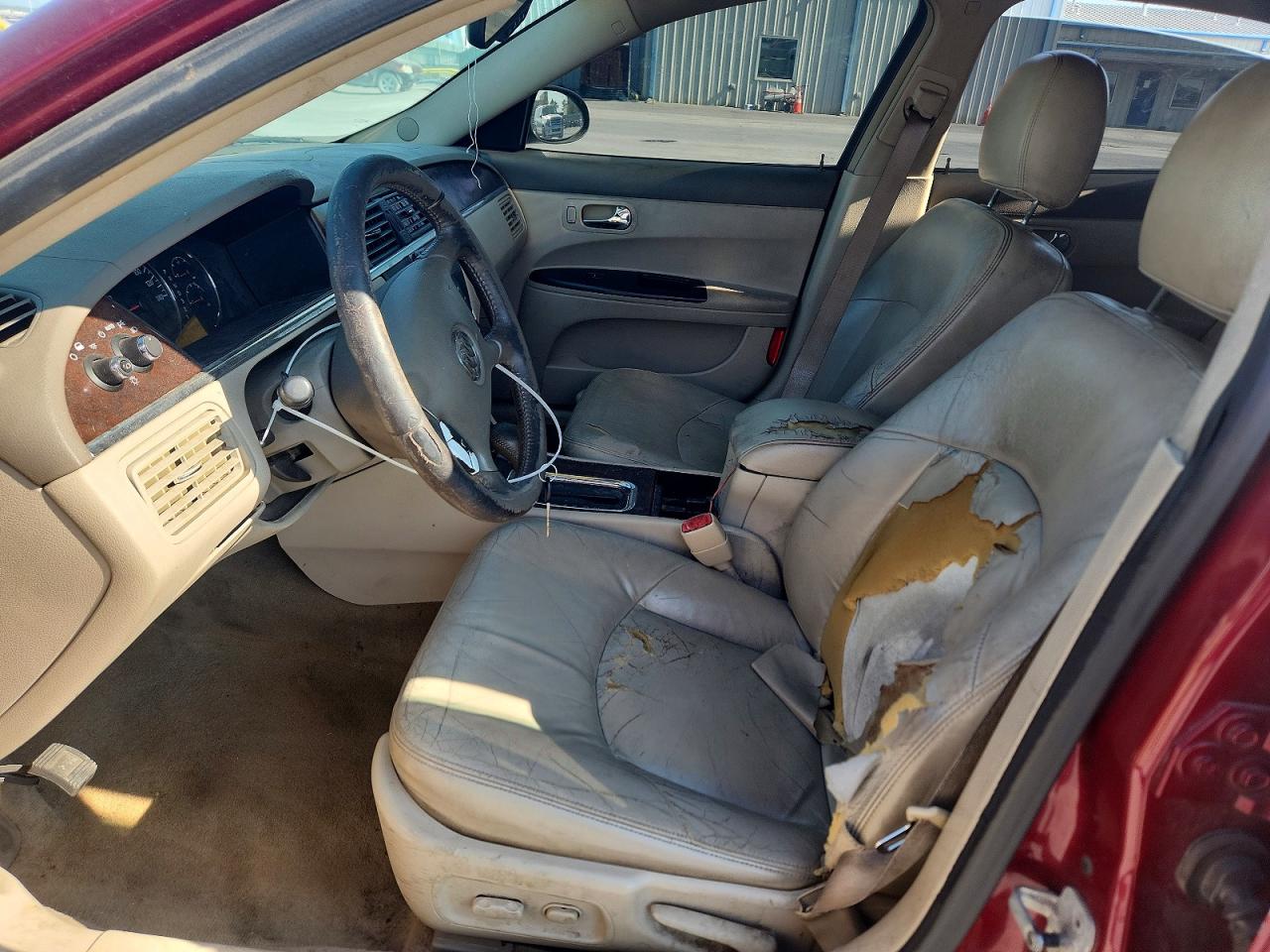 2007 Buick Lacrosse Cxl Maroon vin: 2G4WD582971186729
