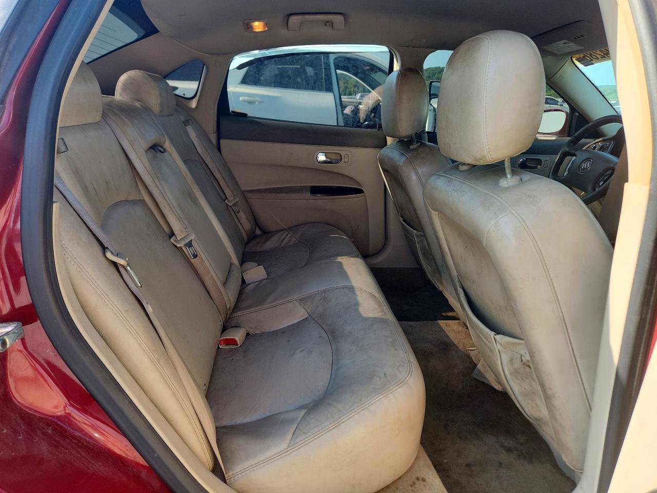 2007 Buick Lacrosse Cxl Maroon vin: 2G4WD582971186729