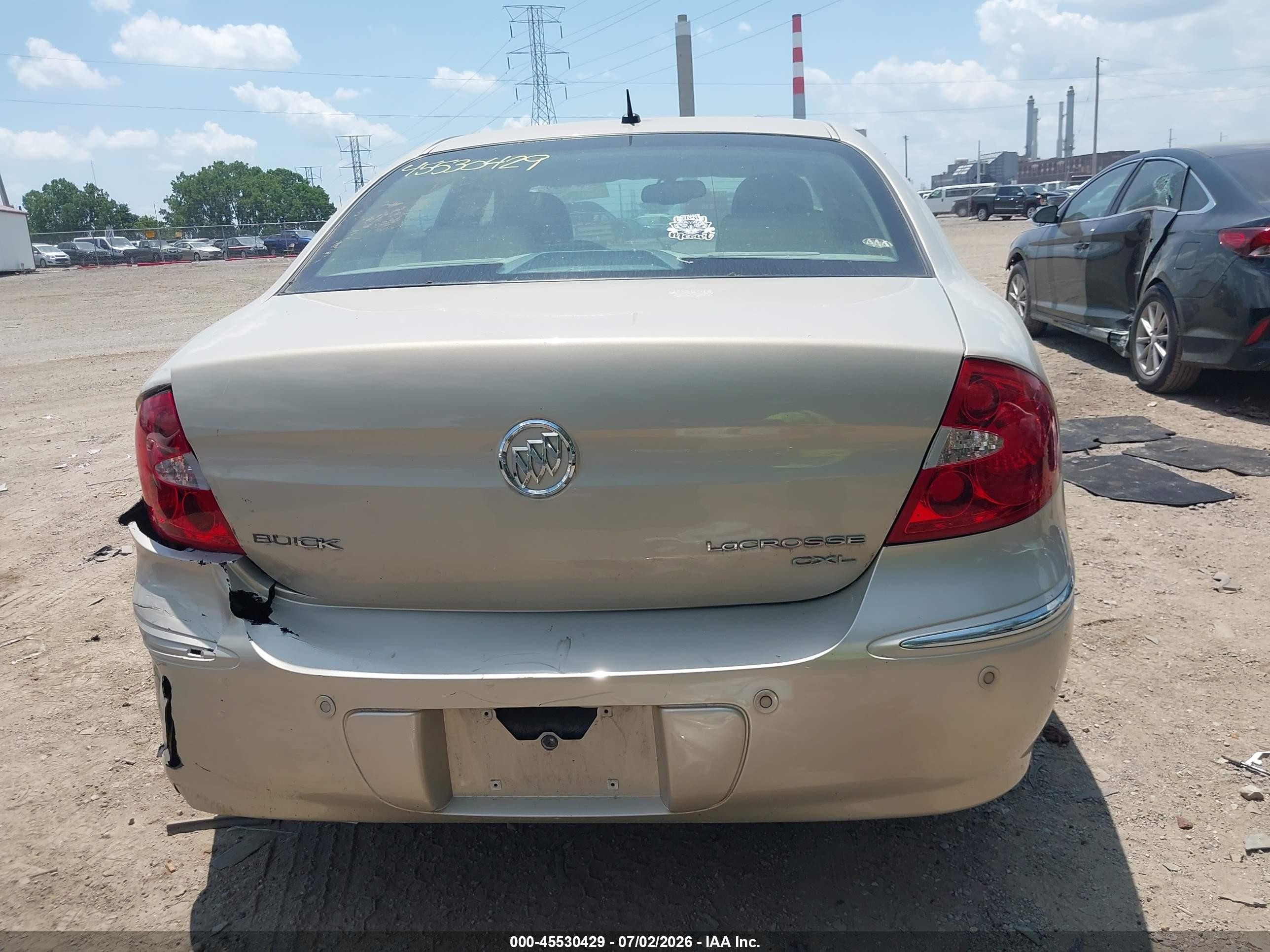 2008 Buick Lacrosse Cxl Beige vin: 2G4WD582981161847