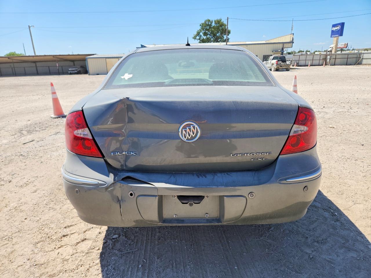 2008 Buick Lacrosse Cxl Gray vin: 2G4WD582981181709