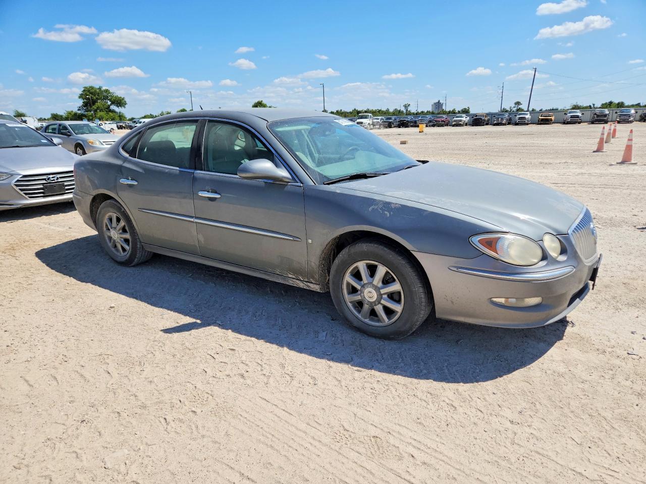 2008 Buick Lacrosse Cxl Gray vin: 2G4WD582981181709