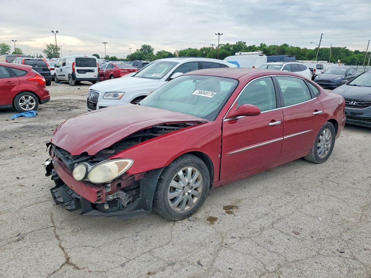 2008 Buick Lacrosse Cxl Бордовый vin: 2G4WD582981194637