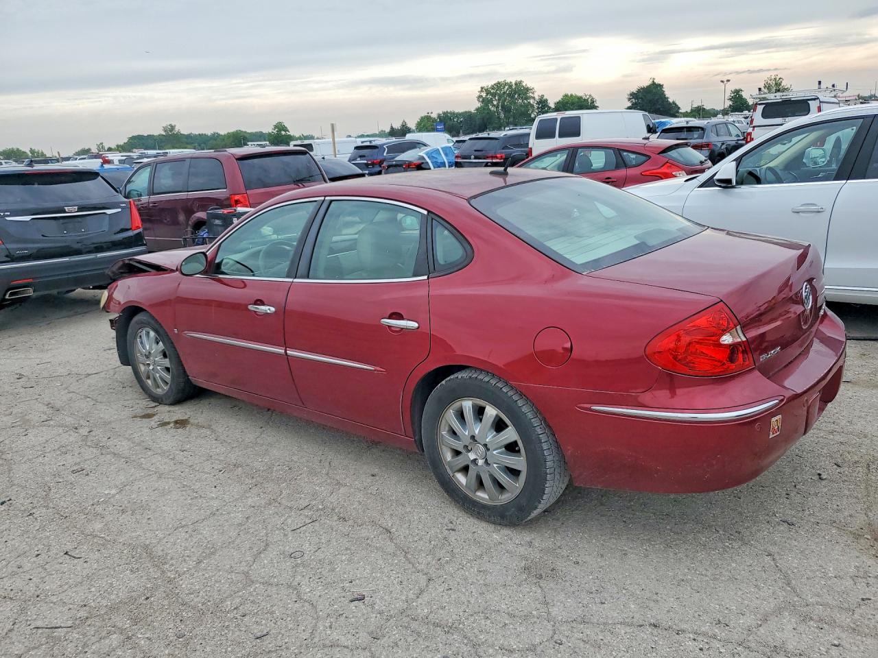 2008 Buick Lacrosse Cxl Бордовый vin: 2G4WD582981194637