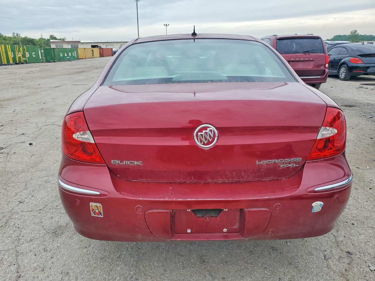 2008 Buick Lacrosse Cxl Бордовый vin: 2G4WD582981194637