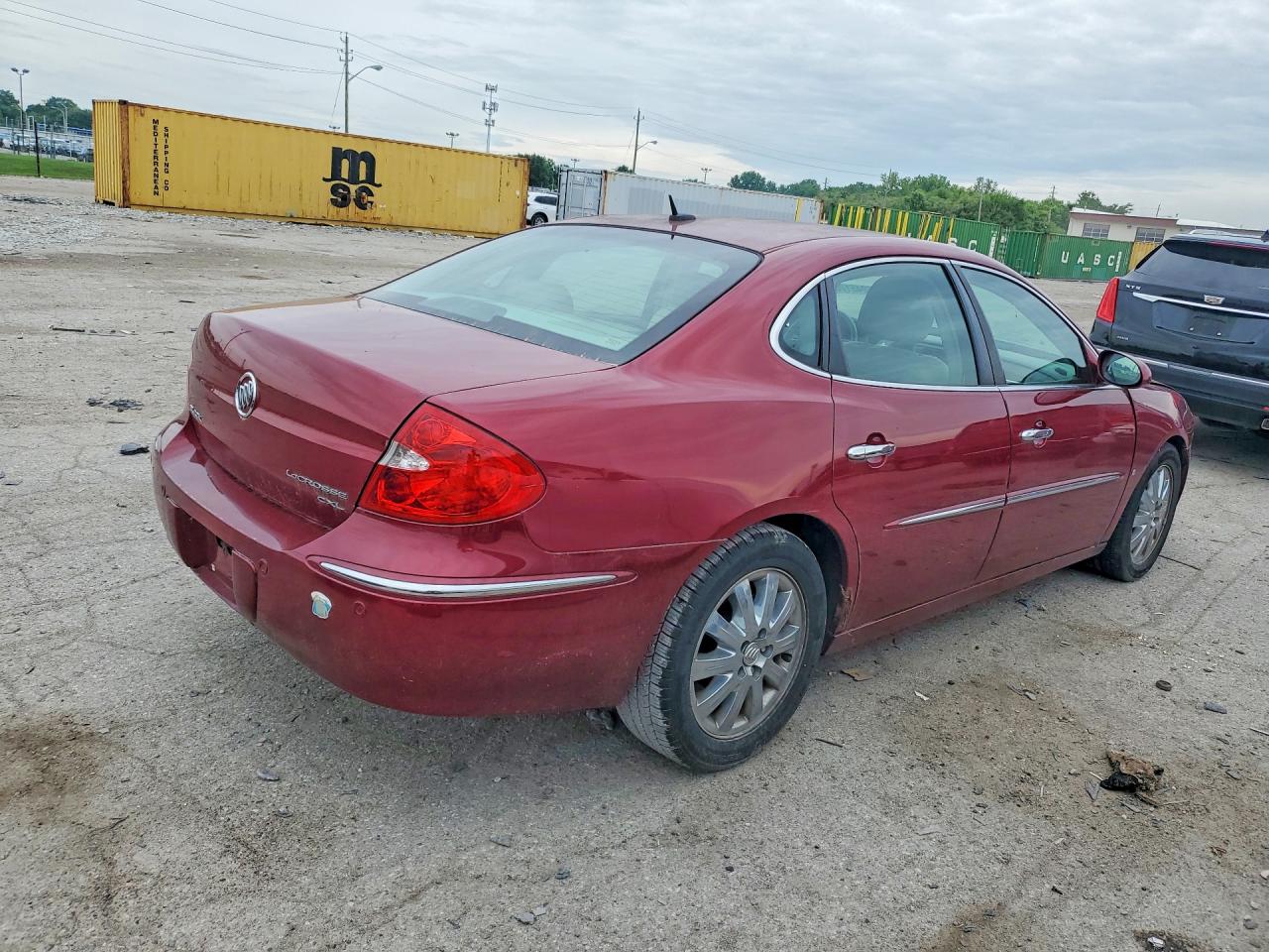 2008 Buick Lacrosse Cxl Бордовый vin: 2G4WD582981194637