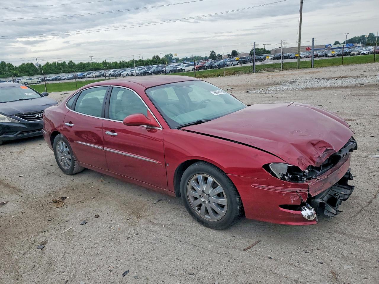 2008 Buick Lacrosse Cxl Бордовый vin: 2G4WD582981194637
