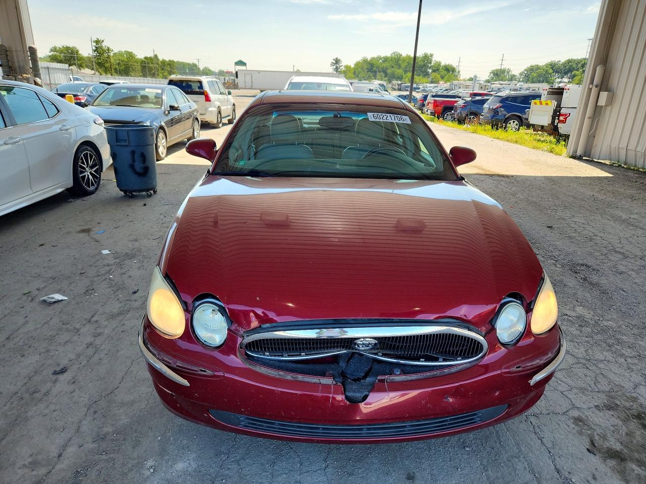 2006 Buick Lacrosse Cxl Maroon vin: 2G4WD582X61112752